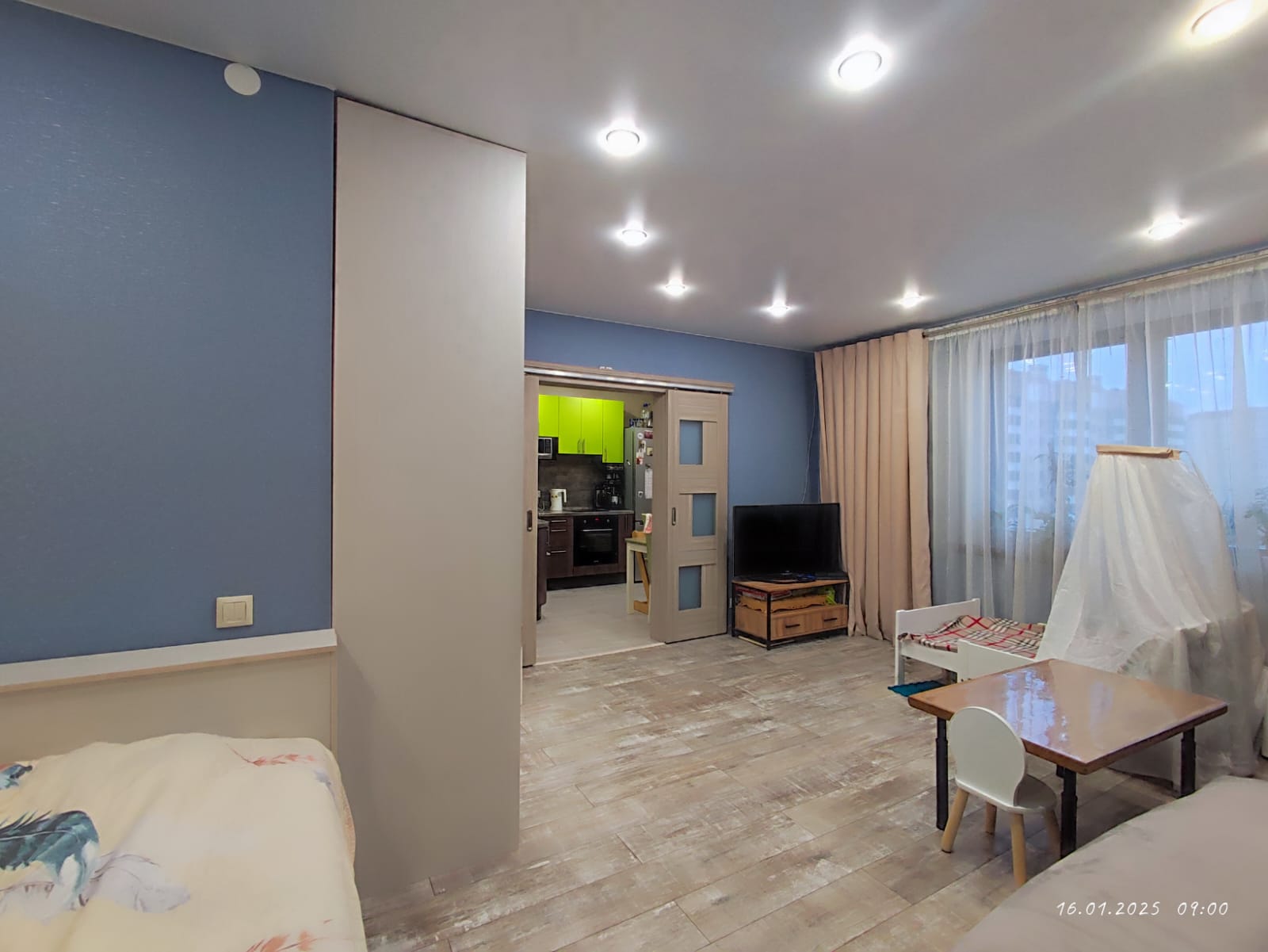 1 комн. квартира, 43.1 м², 13 этаж  (из 17)