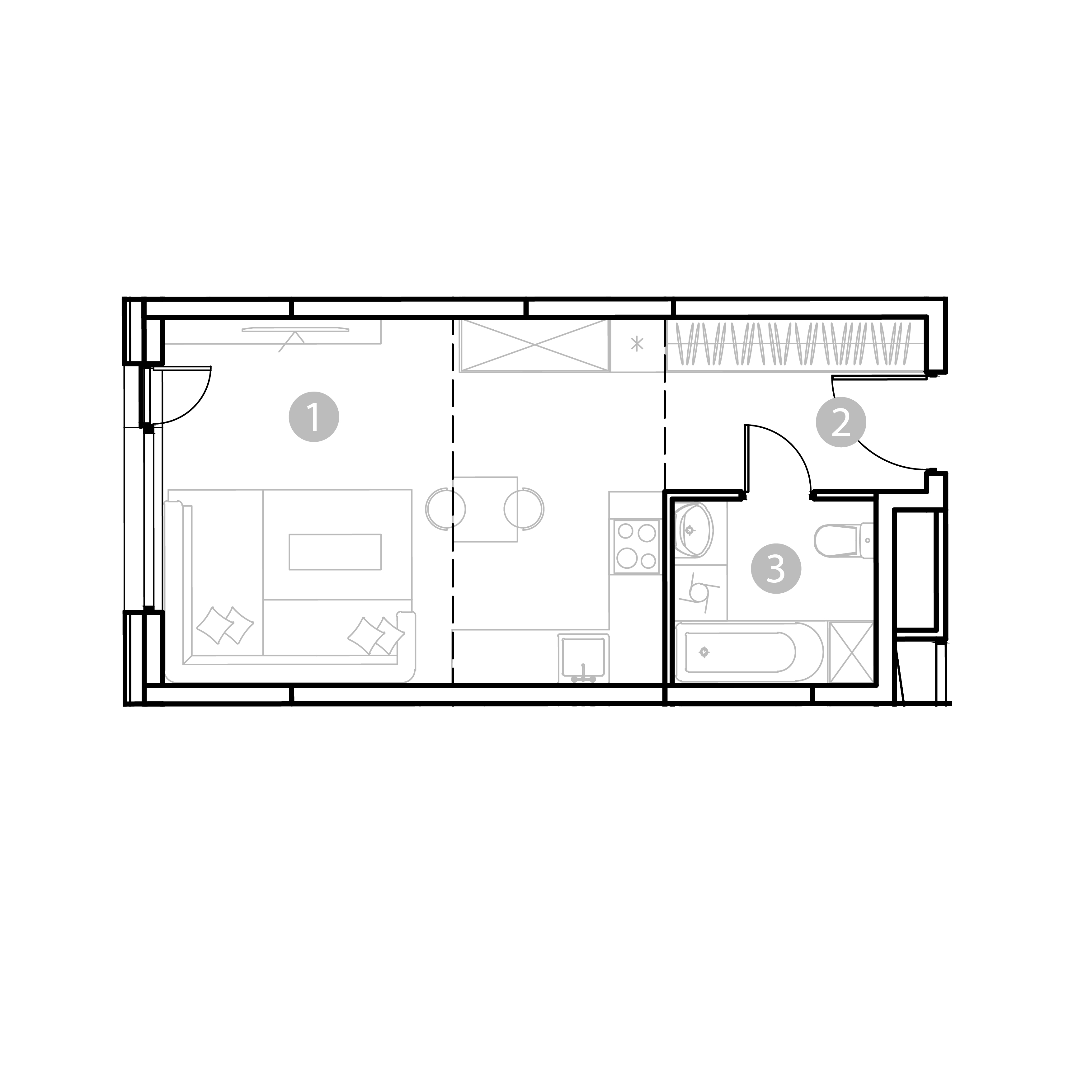 студия, 31.6 м², 10 этаж 