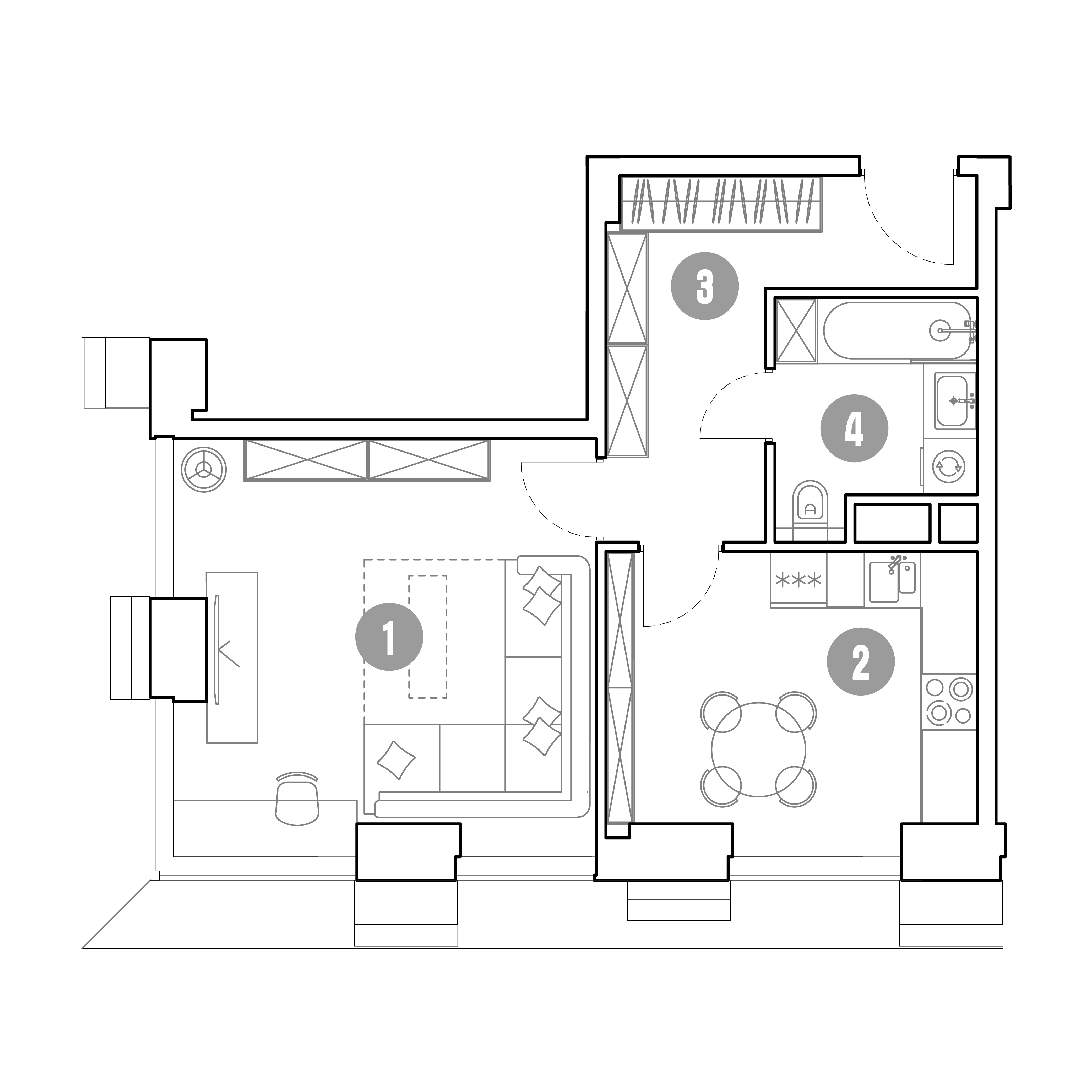 1 комн. квартира, 45.6 м², 9 этаж 