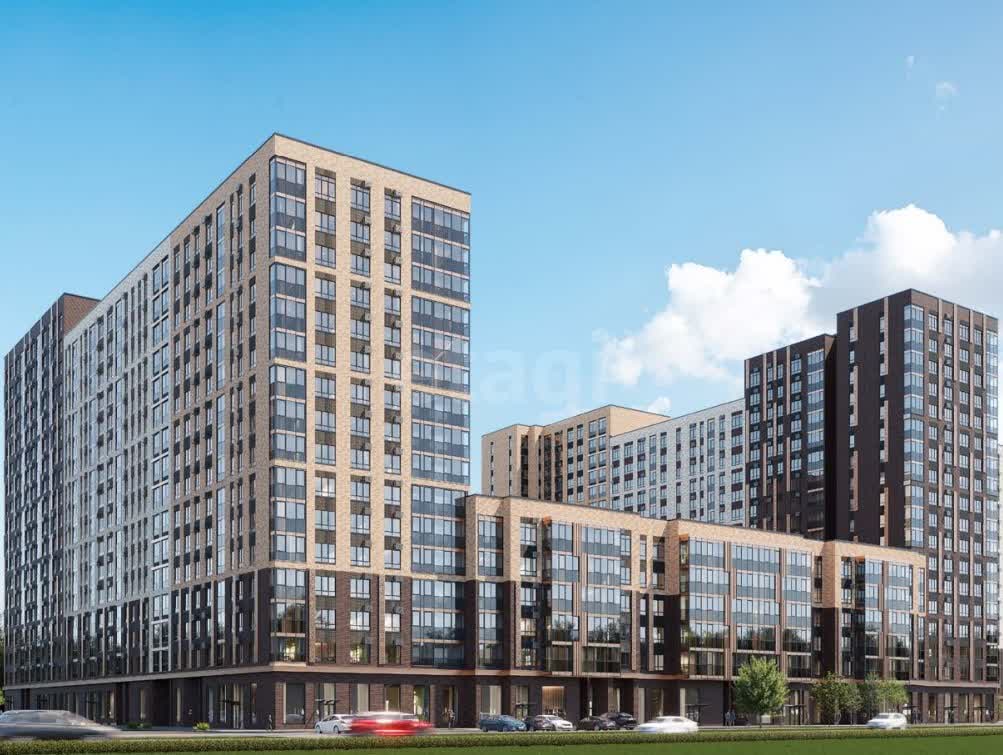 2 комн. квартира, 49.5 м², 3 этаж 