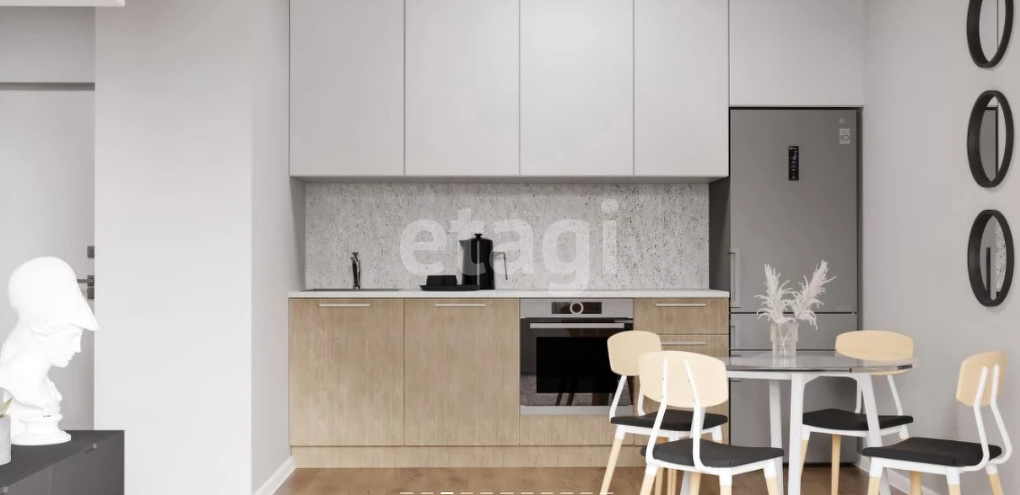 1 комн. квартира, 33.6 м², 12 этаж 