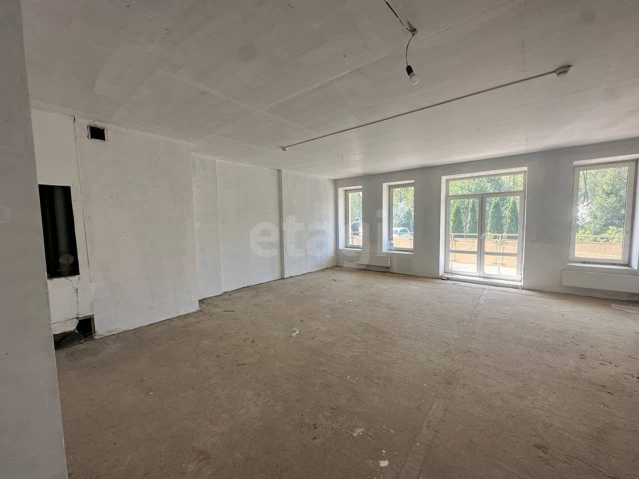 2 комн. квартира, 58.3 м², 1 этаж 