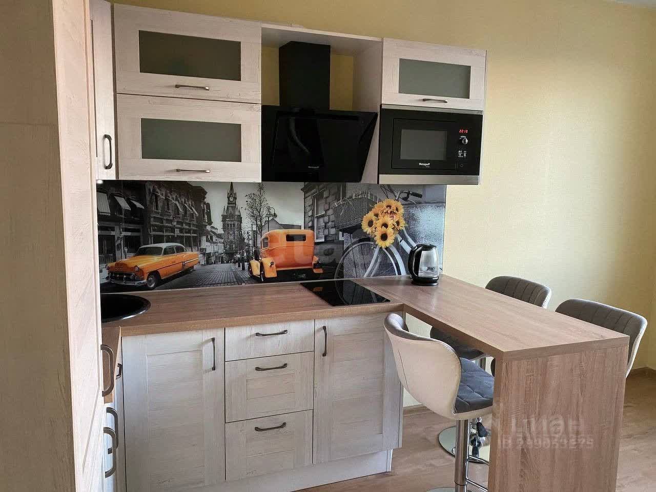 студия, 40 м², 22 этаж 
