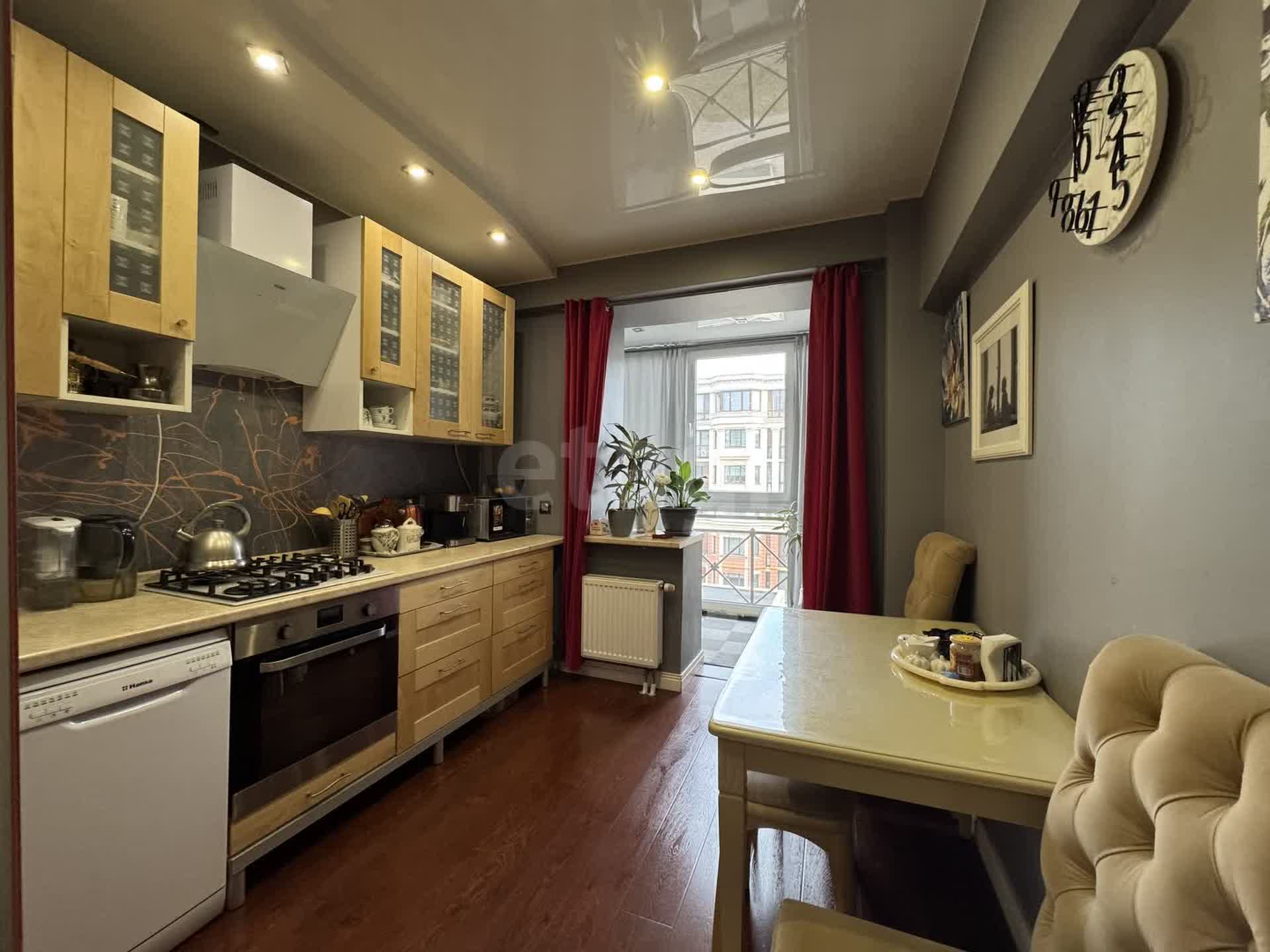 1 комн. квартира, 46.9 м², 4 этаж 