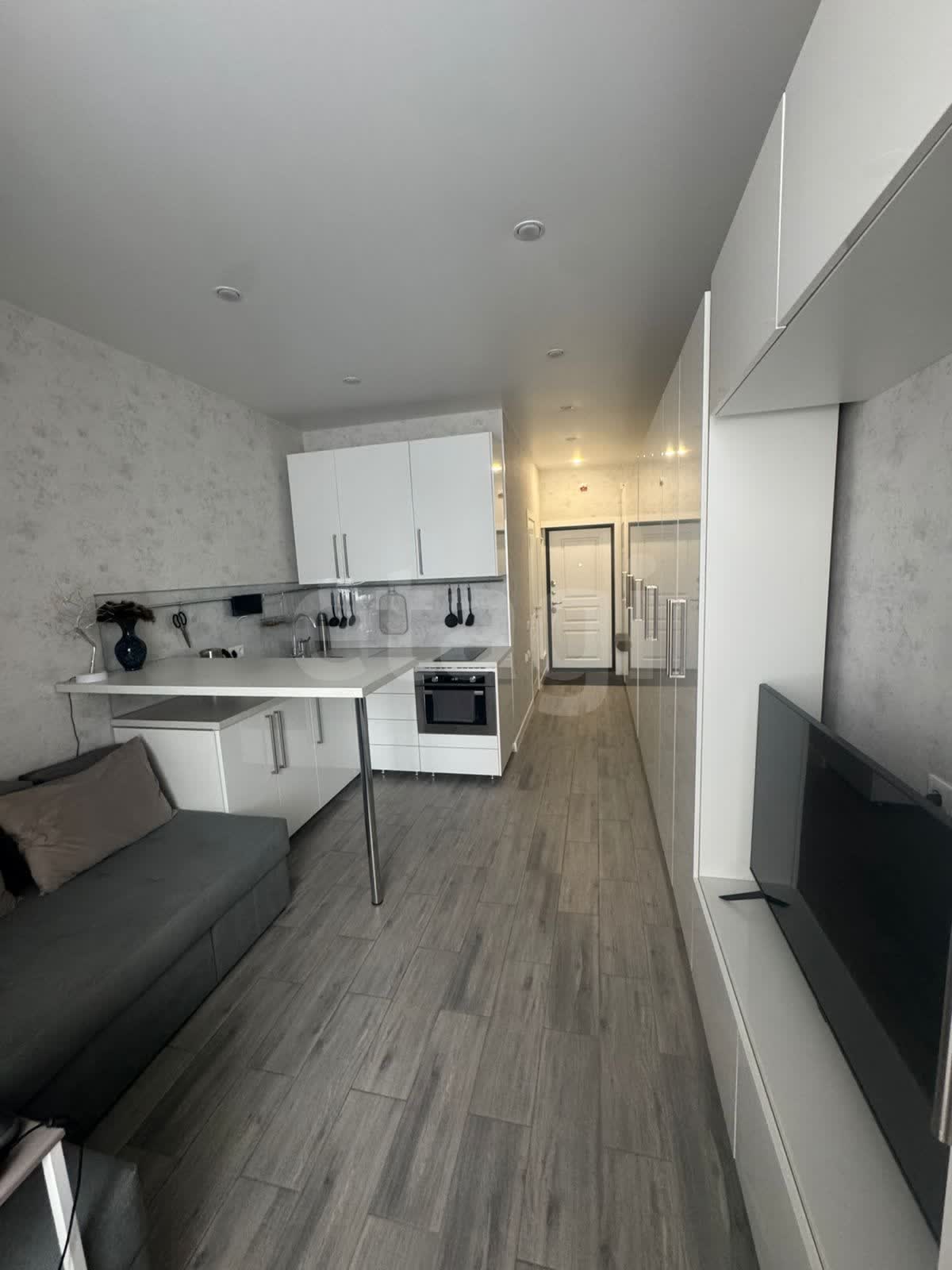 студия, 25 м², 2 этаж 