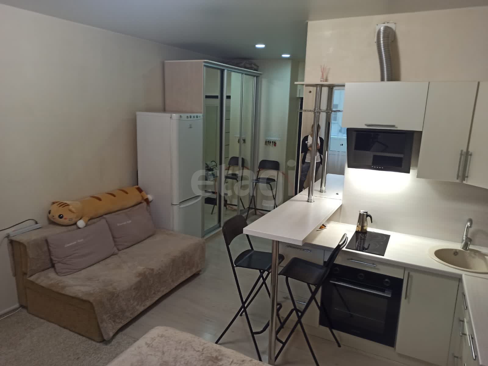 студия, 29 м², 2 этаж 