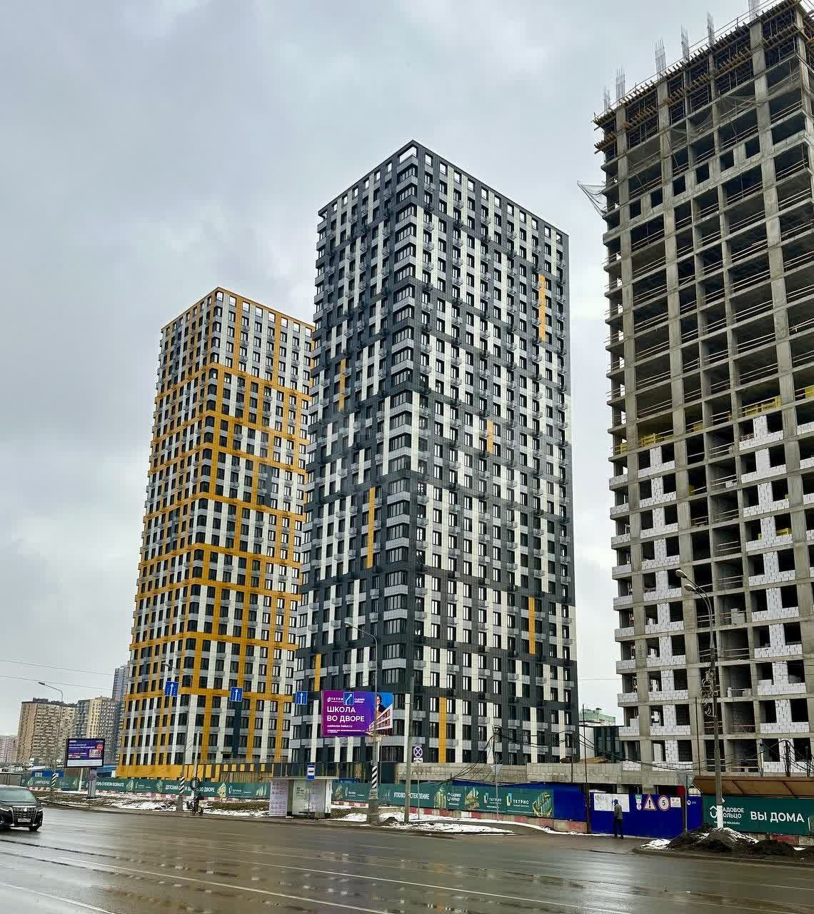 1 комн. квартира, 43.8 м², 3 этаж 