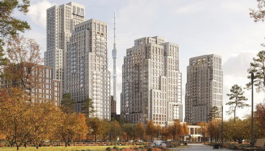 2 комн. квартира, 71 м², 15 этаж 
