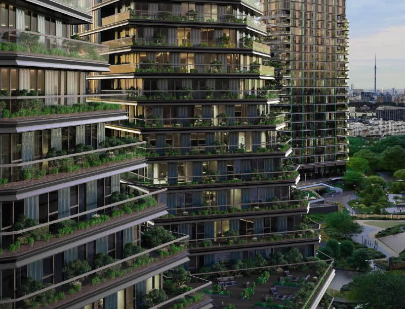 3 комн. квартира, 73.6 м², 37 этаж 
