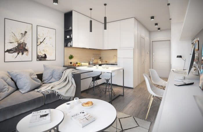 студия, 20.9 м², 3 этаж 