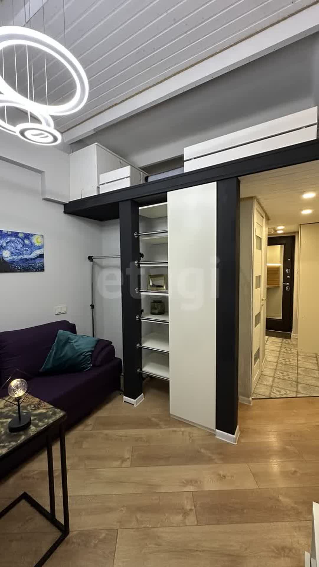 студия, 16.5 м², 1 этаж 