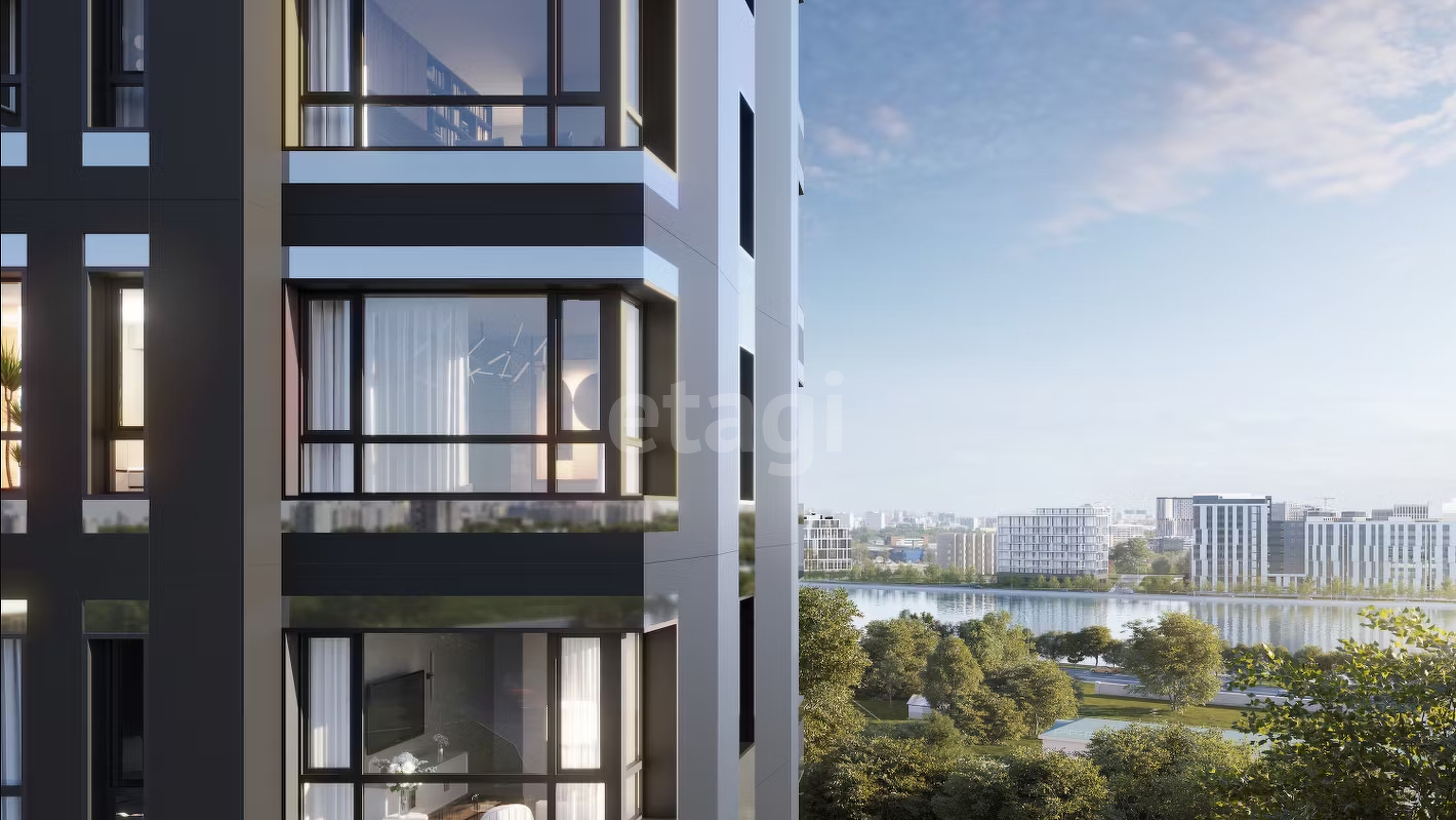 2 комн. квартира, 68.1 м², 18 этаж 