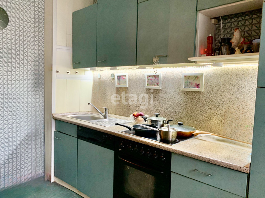 3 комн. квартира, 62.6 м², 1 этаж 