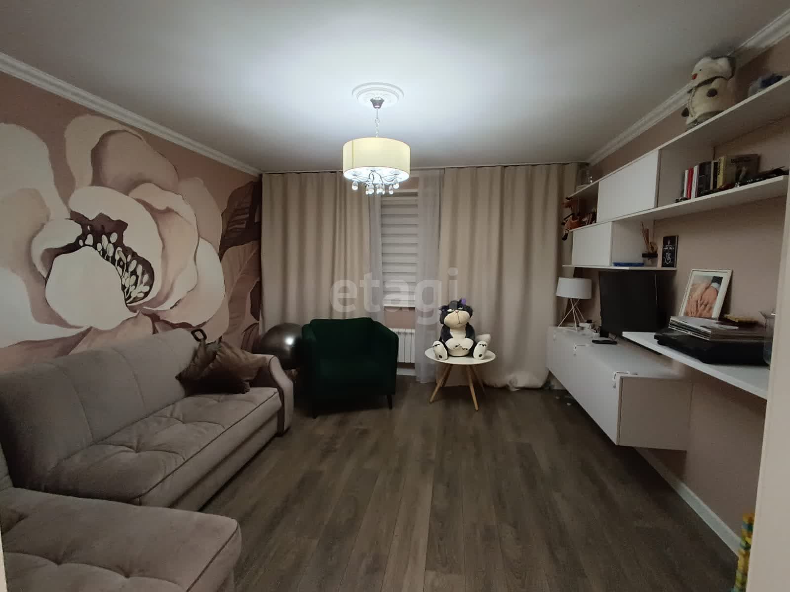 2 комн. квартира, 50.7 м², 1 этаж 