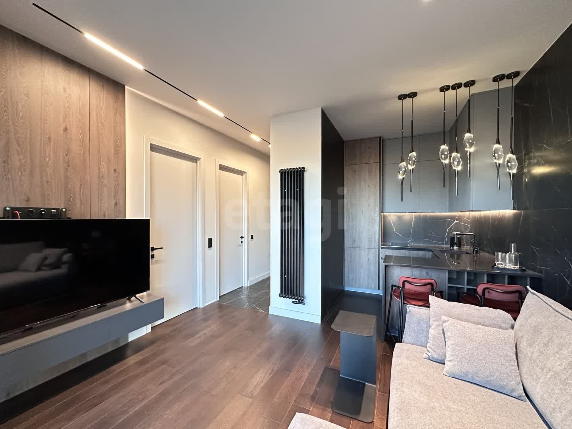 1 комн. квартира, 38 м², 29 этаж 