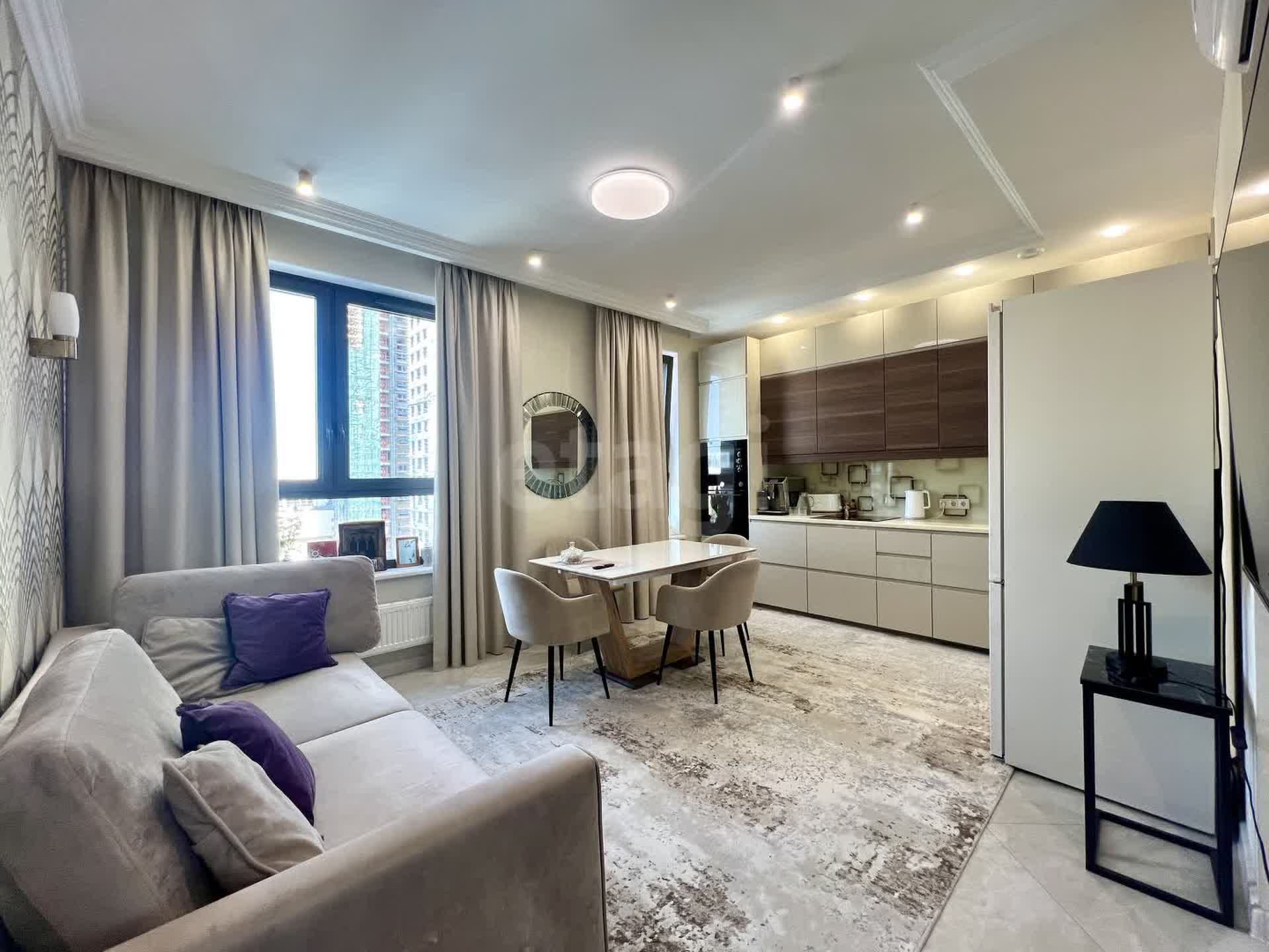 2 комн. квартира, 63.4 м², 6 этаж 