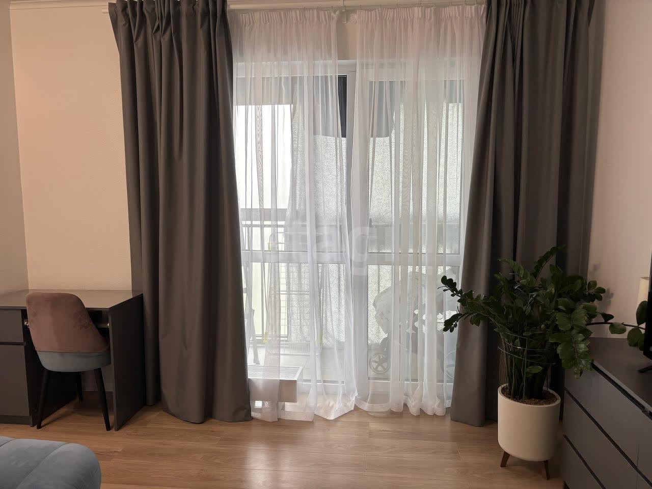 1 комн. квартира, 43.8 м², 15 этаж 