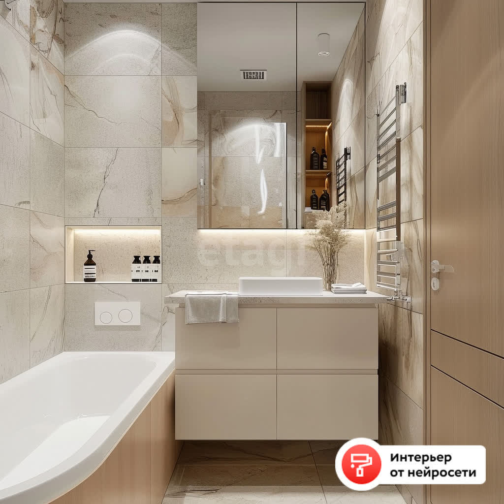 2 комн. квартира, 38.8 м², 3 этаж 