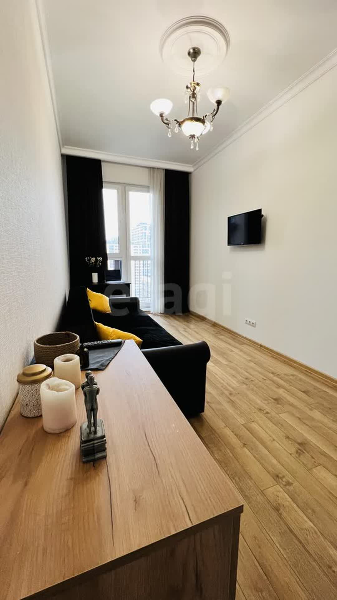 1 комн. квартира, 34.7 м², 16 этаж 