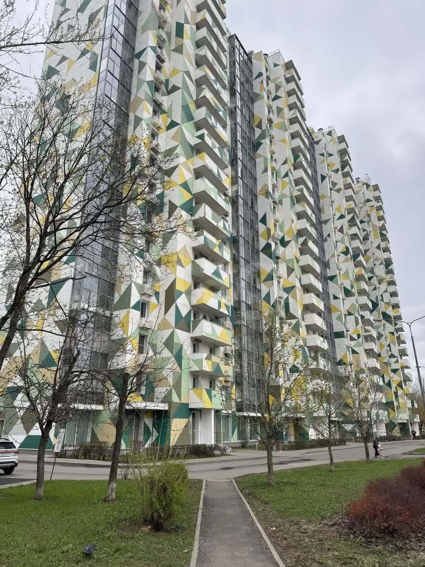 2 комн. квартира, 54 м², 17 этаж 