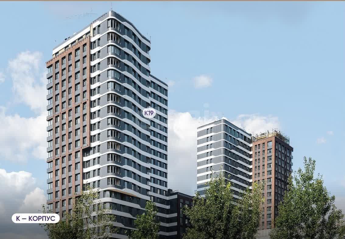 2 комн. квартира, 67.7 м², 21 этаж 