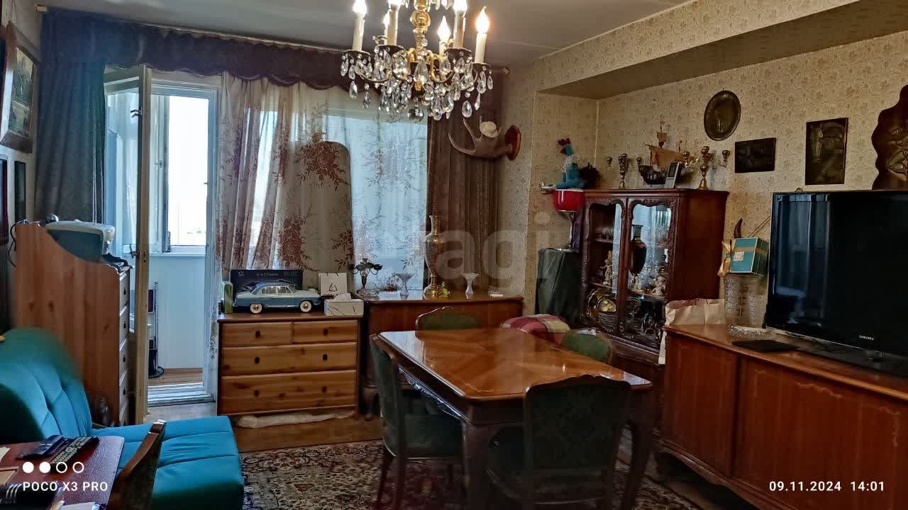 1 комн. квартира, 44.7 м², 25 этаж 