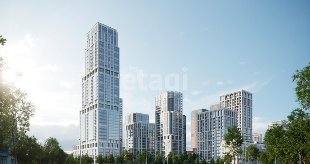 1 комн. квартира, 48.1 м², 4 этаж 