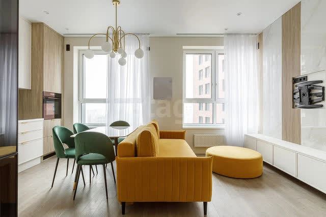 3 комн. квартира, 65.8 м², 20 этаж 