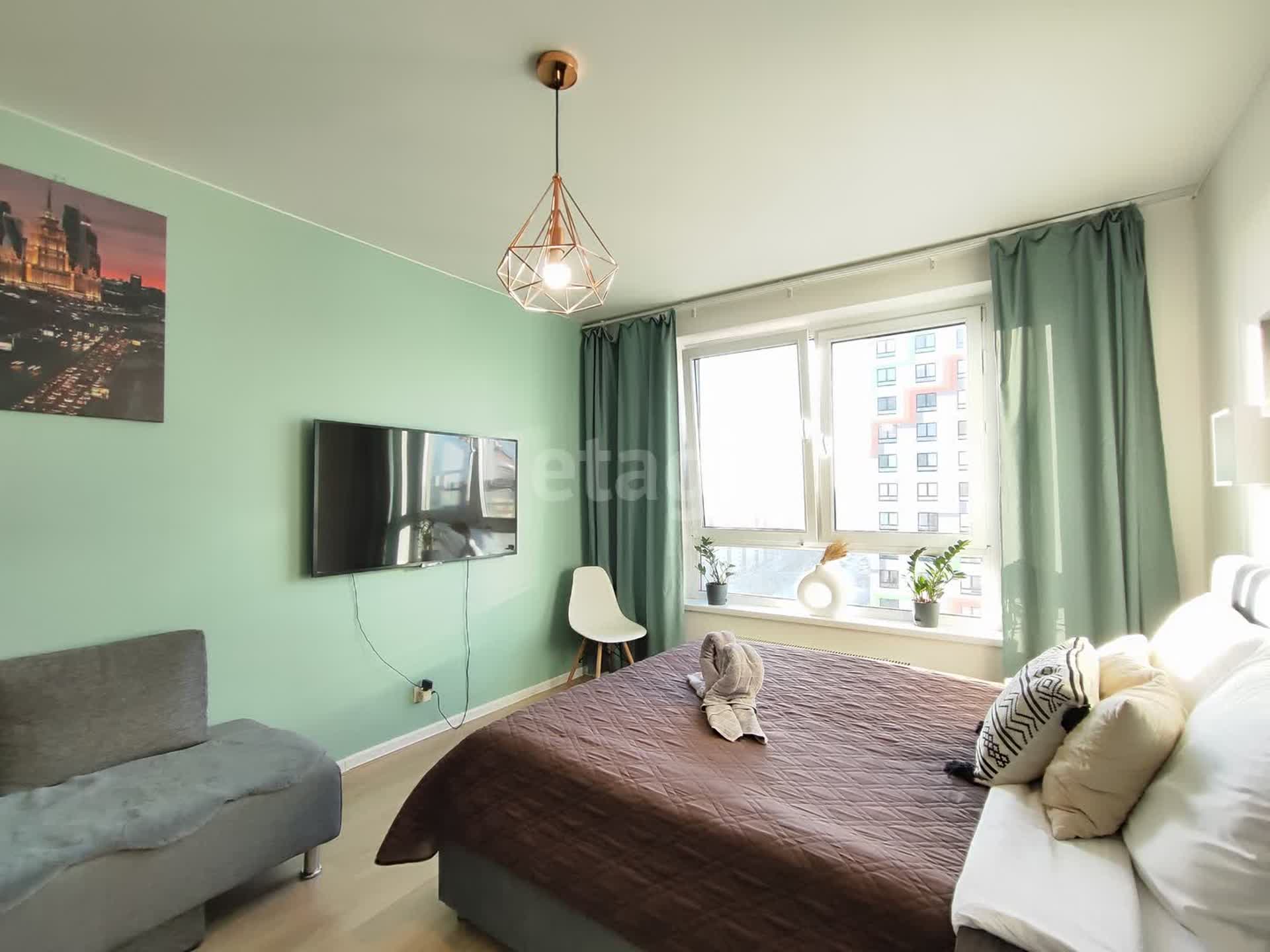 студия, 21.3 м², 17 этаж 