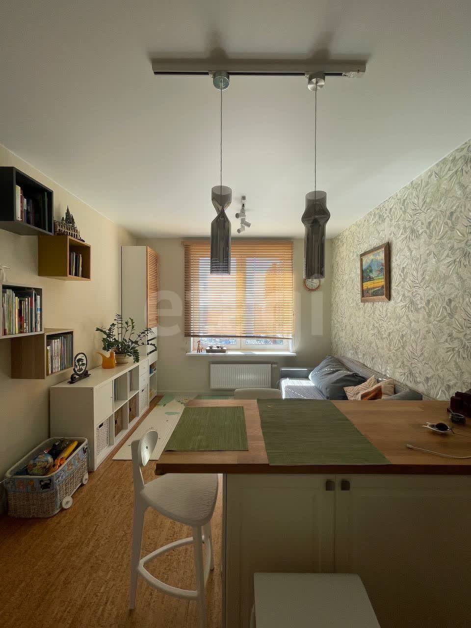 1 комн. квартира, 43.4 м², 19 этаж 