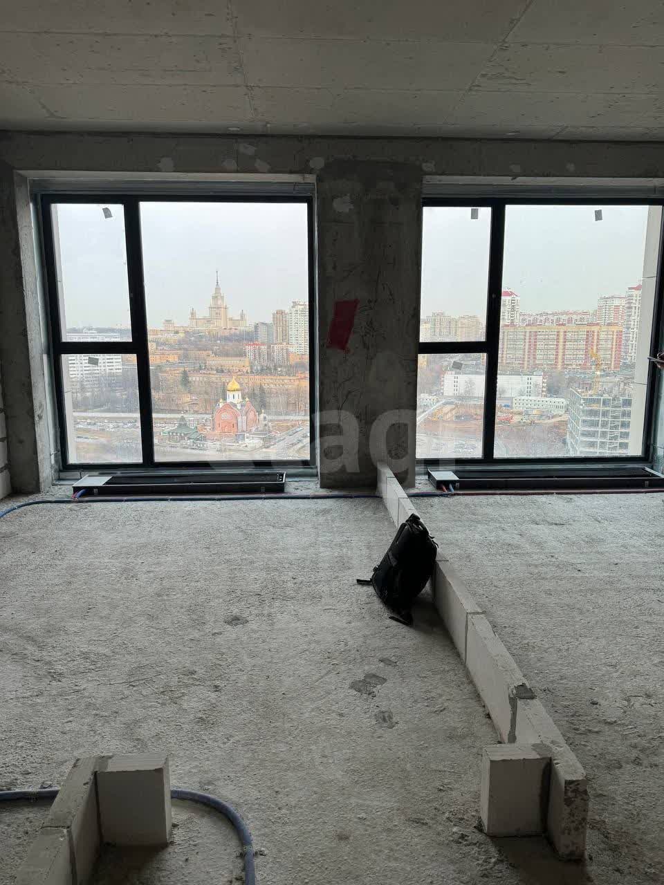 2 комн. квартира, 50.5 м², 22 этаж 