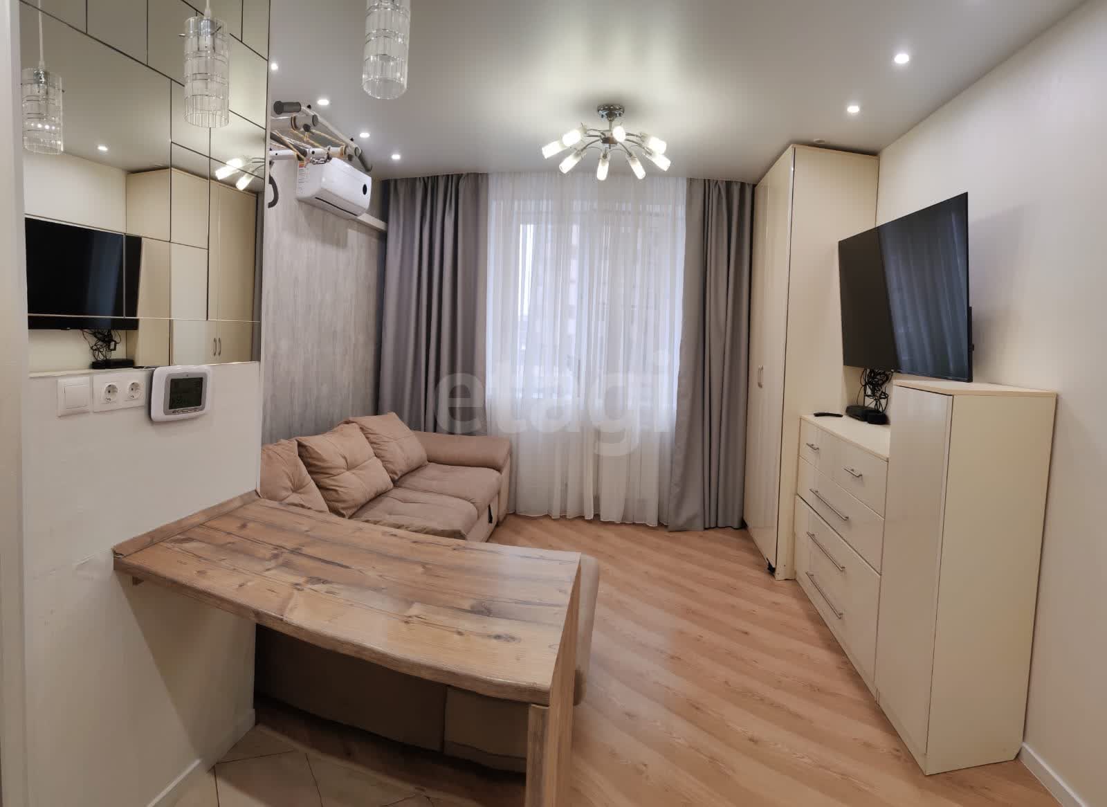 1 комн. квартира, 43 м², 3 этаж 