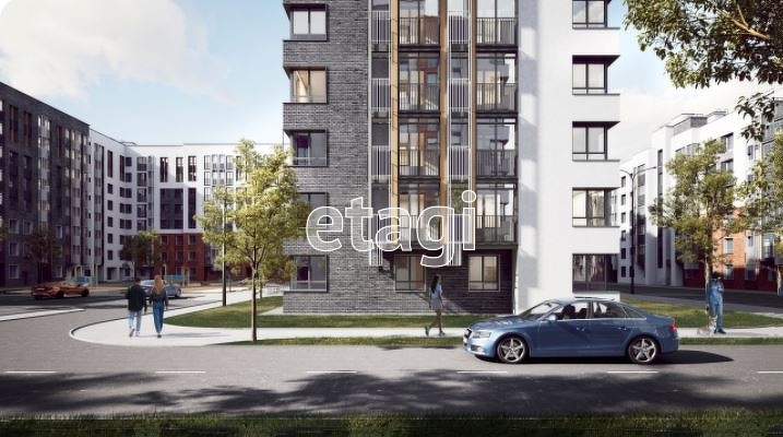 1 комн. квартира, 32 м², 3 этаж 