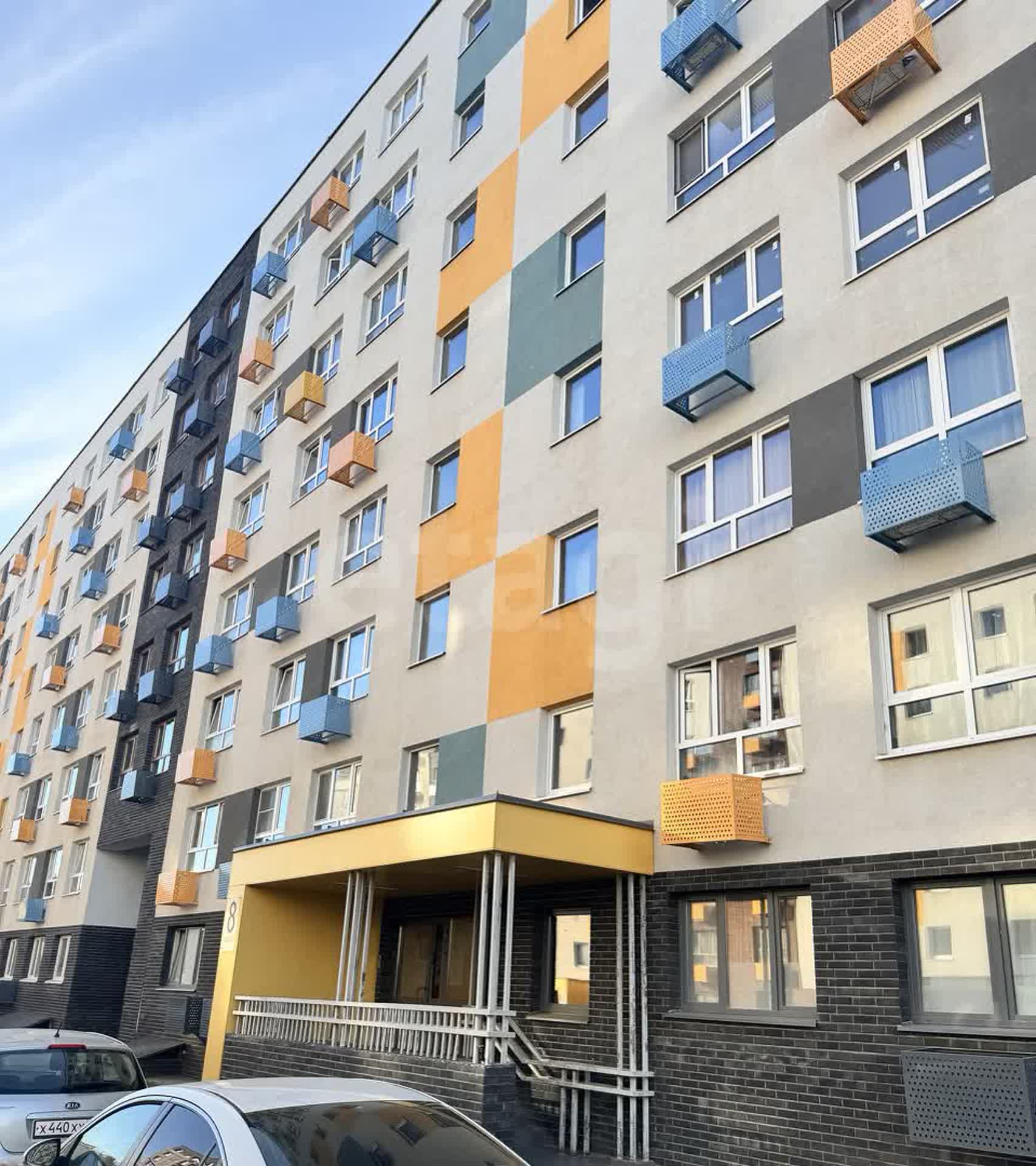 1 комн. квартира, 36.5 м², 2 этаж 