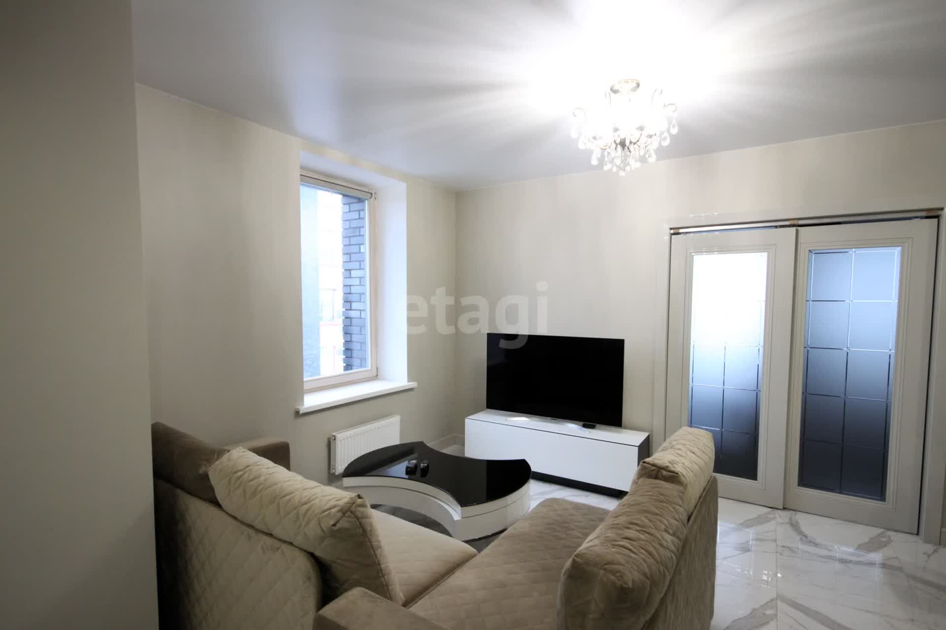 2 комн. квартира, 53.4 м², 22 этаж 