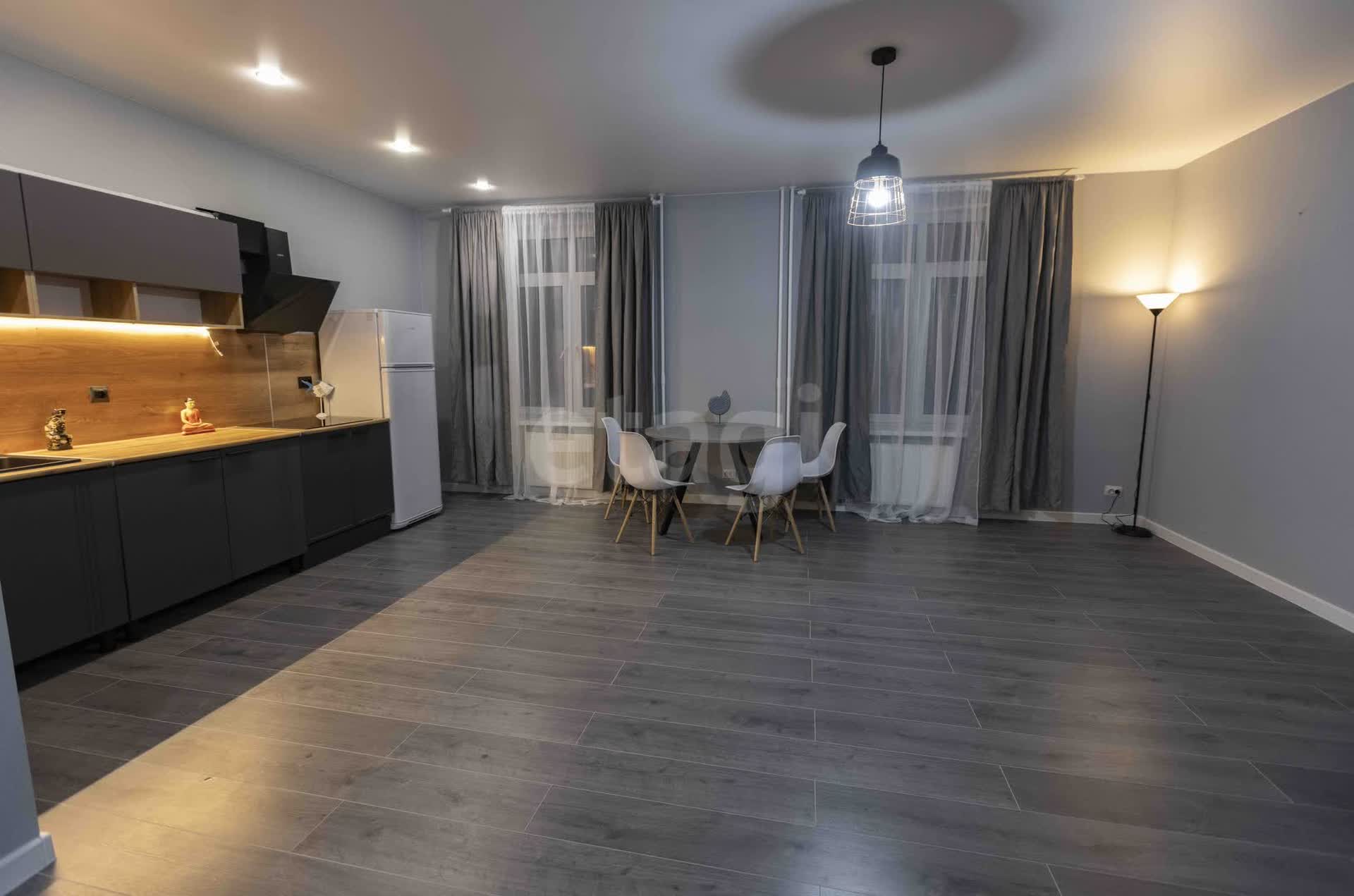 3 комн. квартира, 64.6 м², 1 этаж 