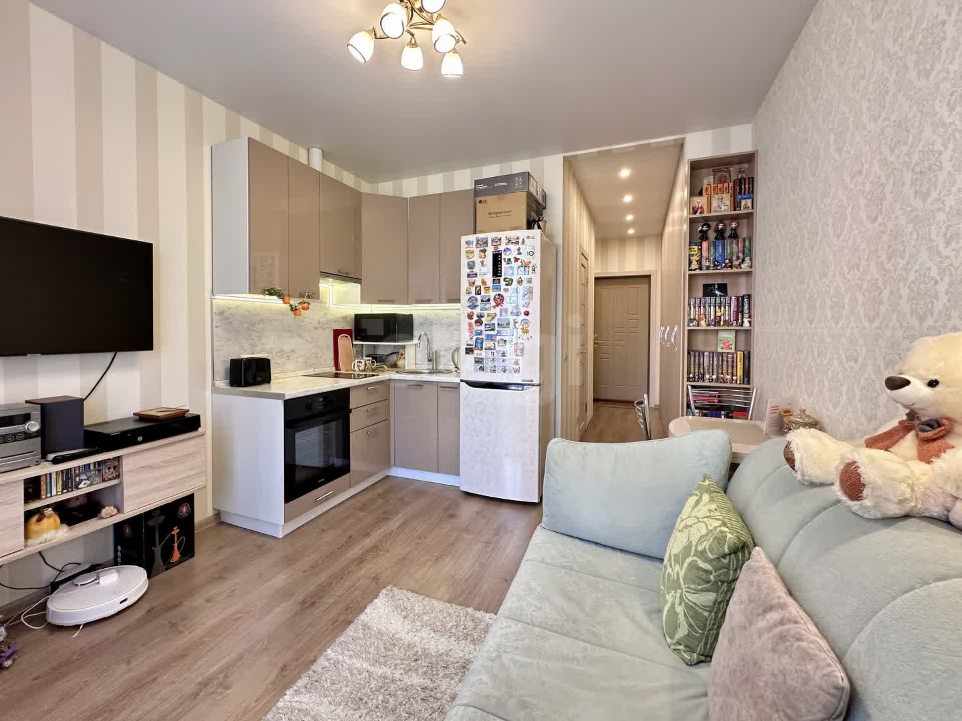 студия, 22.2 м², 4 этаж 