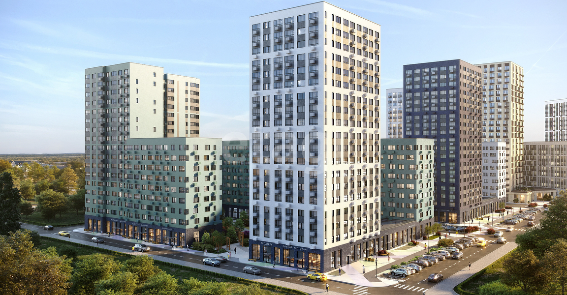 3 комн. квартира, 76 м², 6 этаж 