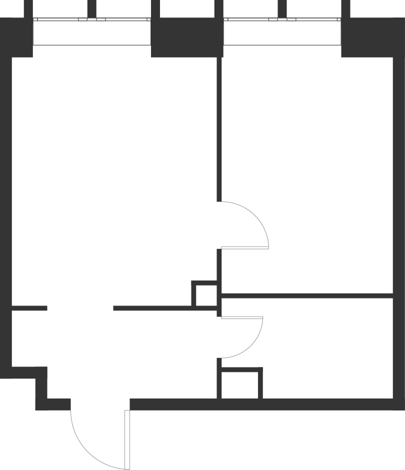 1 комн. квартира, 36.4 м², 11 этаж  (из 40)