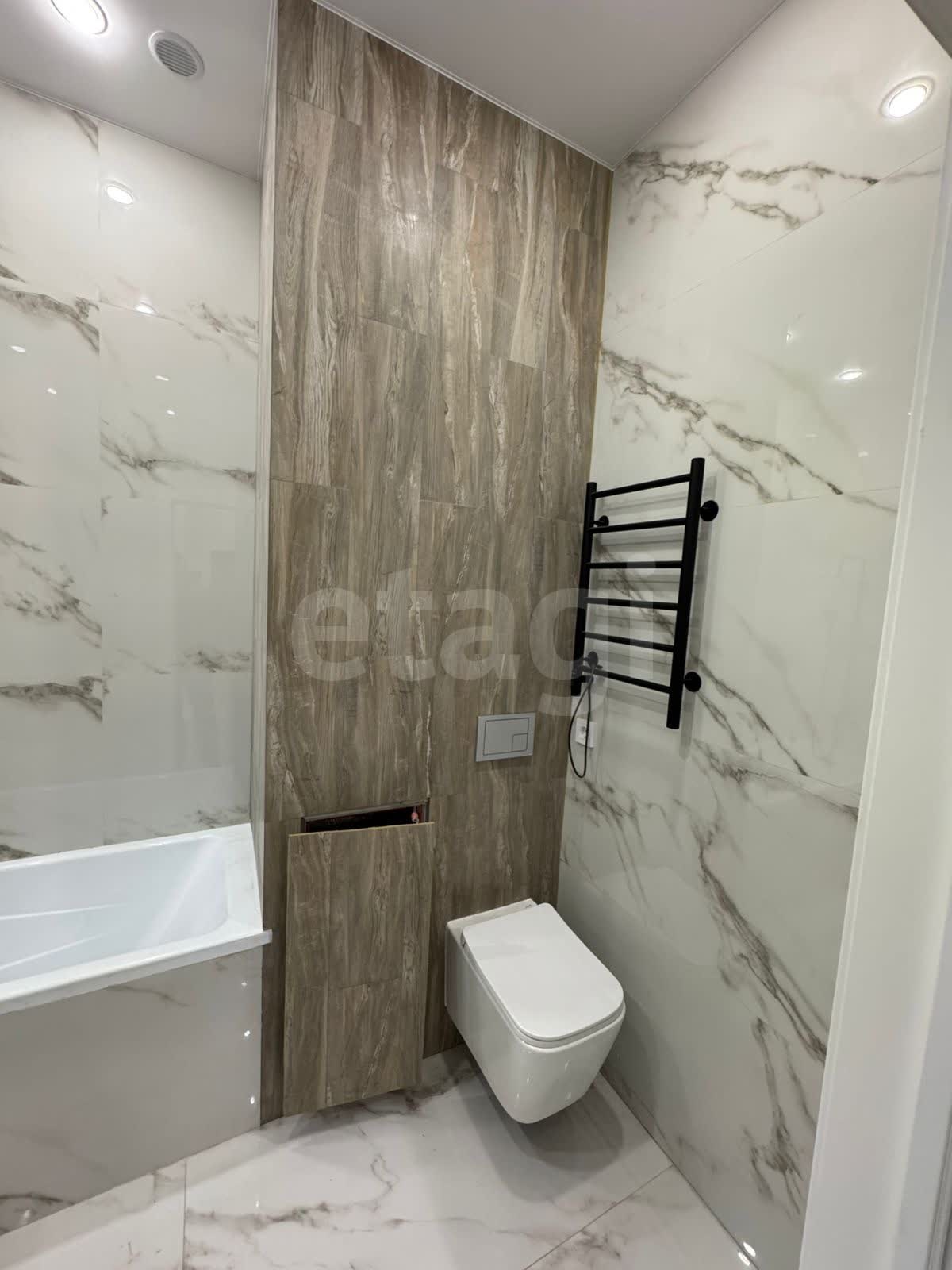 2 комн. квартира, 55 м², 24 этаж 