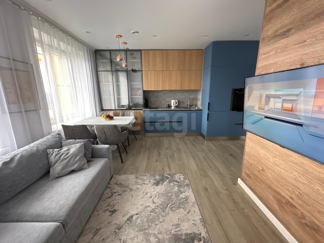 2 комн. квартира, 54.5 м², 21 этаж 