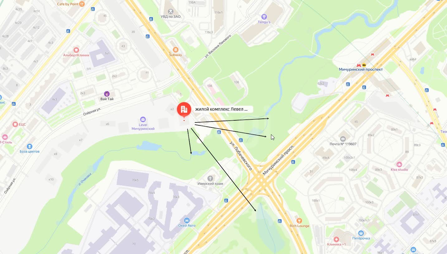 3 комн. квартира, 71 м², 27 этаж 