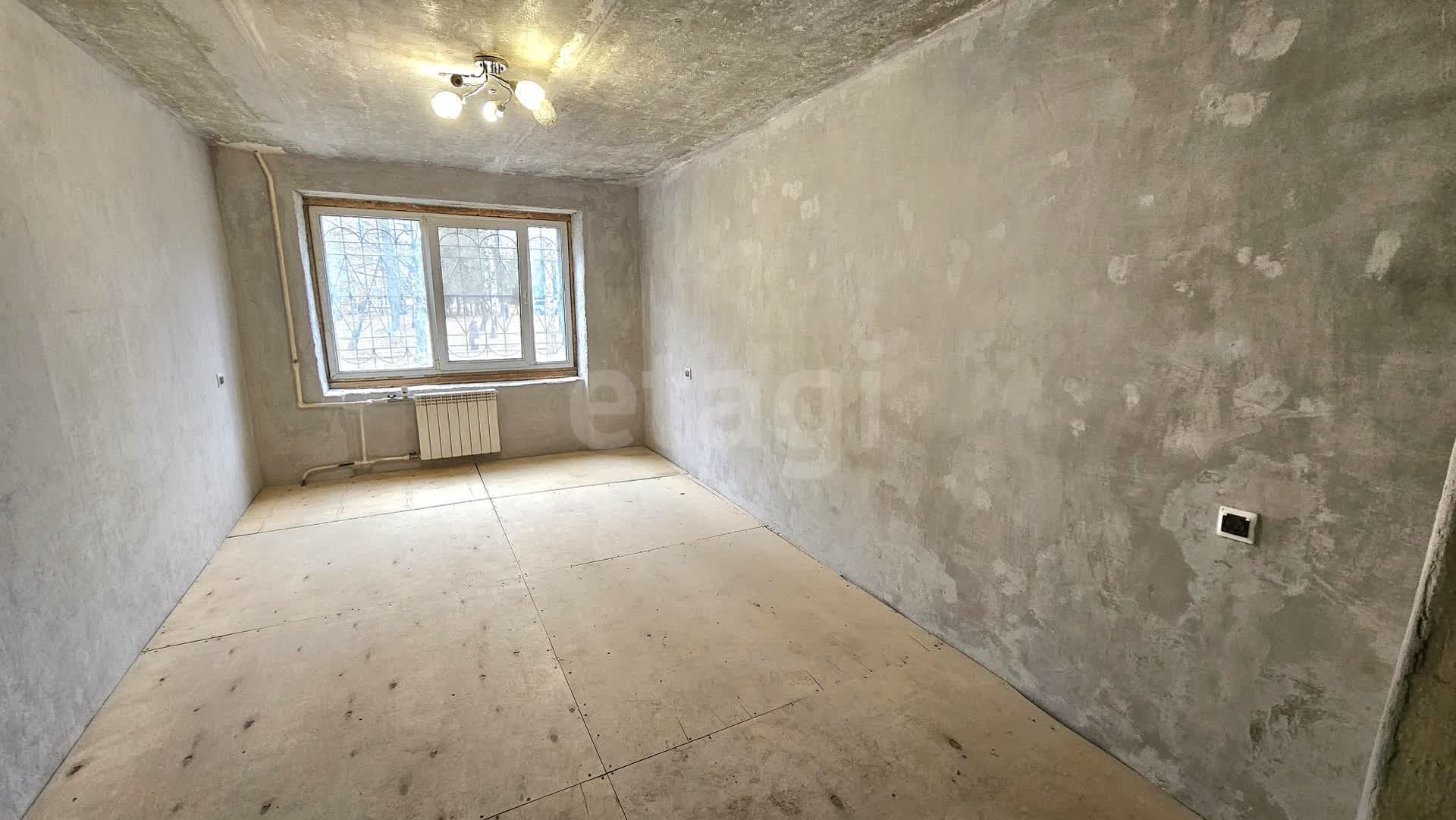 3 комн. квартира, 60.6 м², 1 этаж 