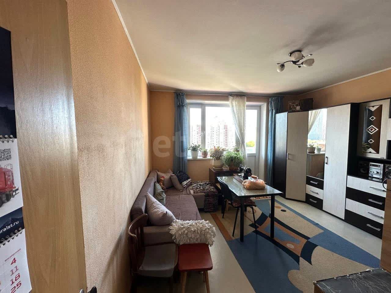 1 комн. квартира, 38.8 м², 11 этаж 