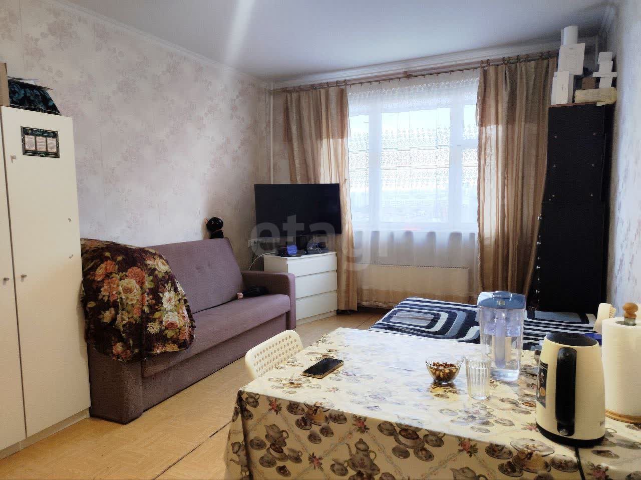 1 комн. квартира, 38.8 м², 21 этаж 