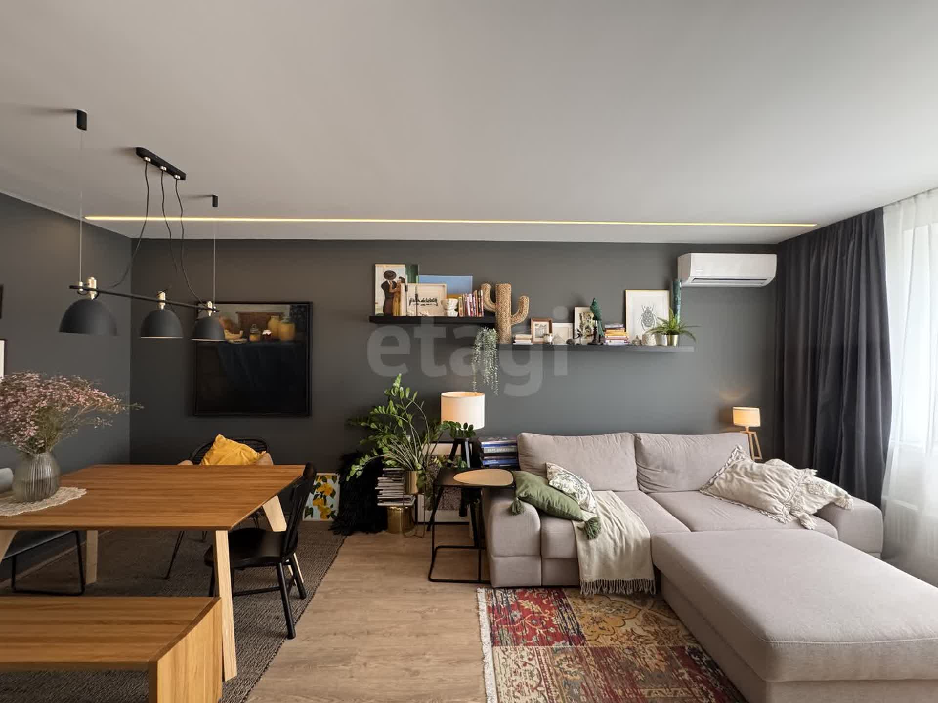 1 комн. квартира, 51 м², 3 этаж 