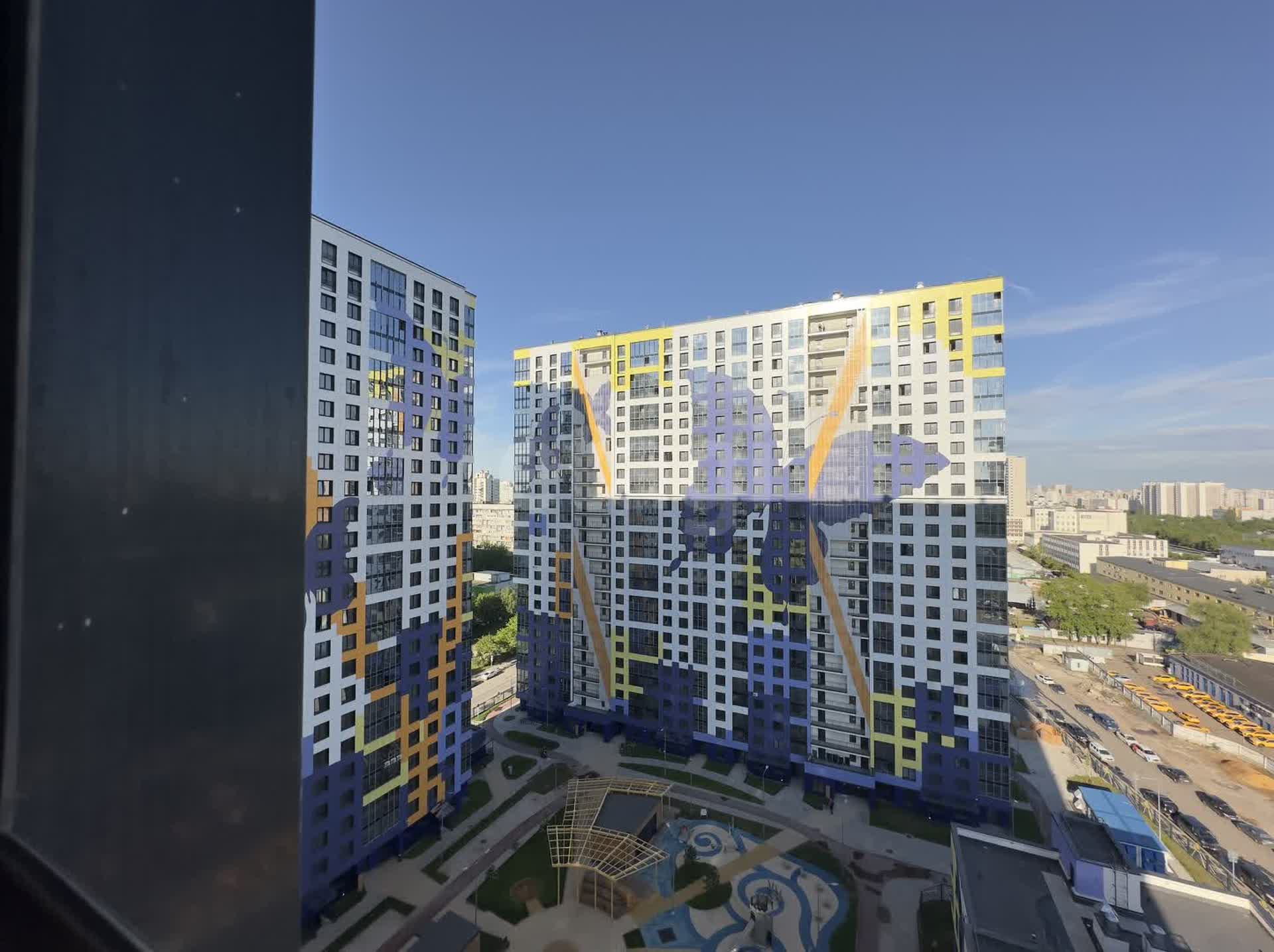 1 комн. квартира, 38.9 м², 16 этаж 
