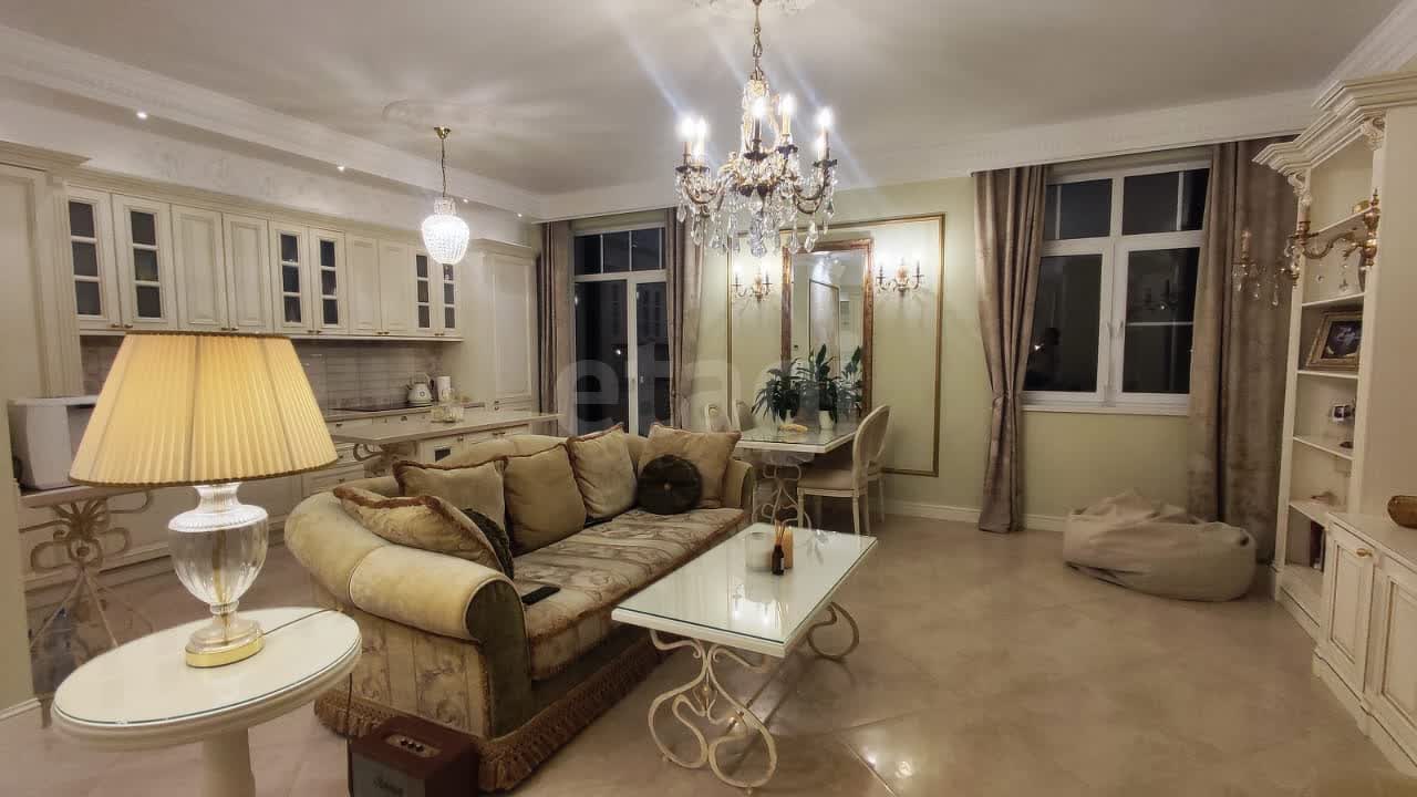 3 комн. квартира, 124.8 м², 4 этаж 