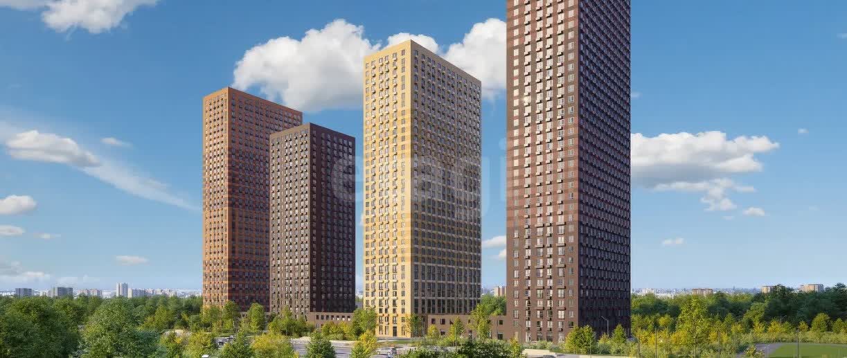 1 комн. квартира, 32.7 м², 30 этаж 