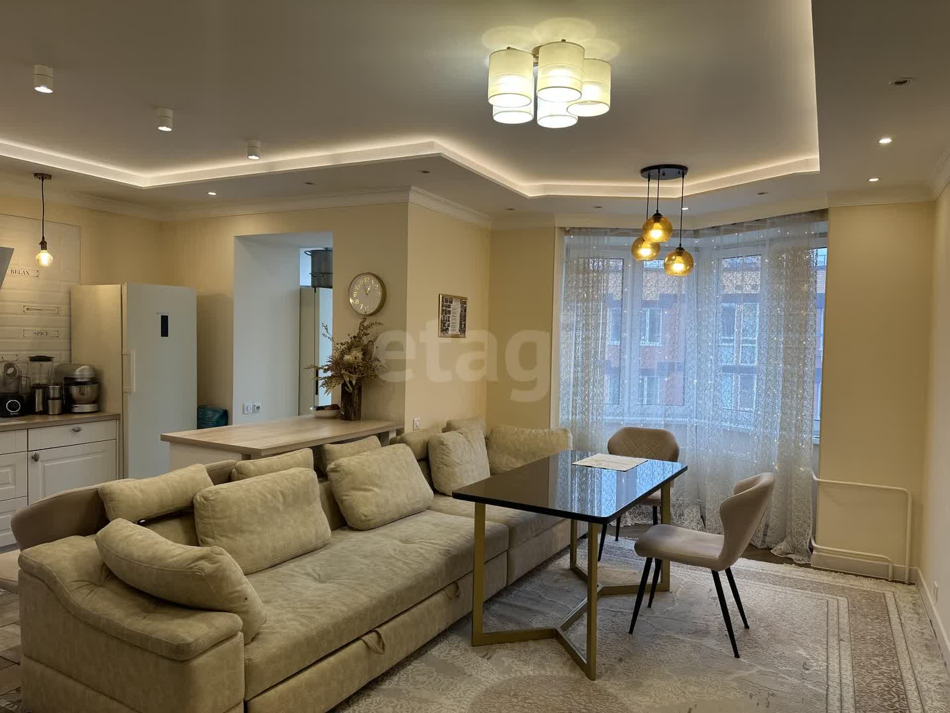 4 комн. квартира, 110 м², 3 этаж 